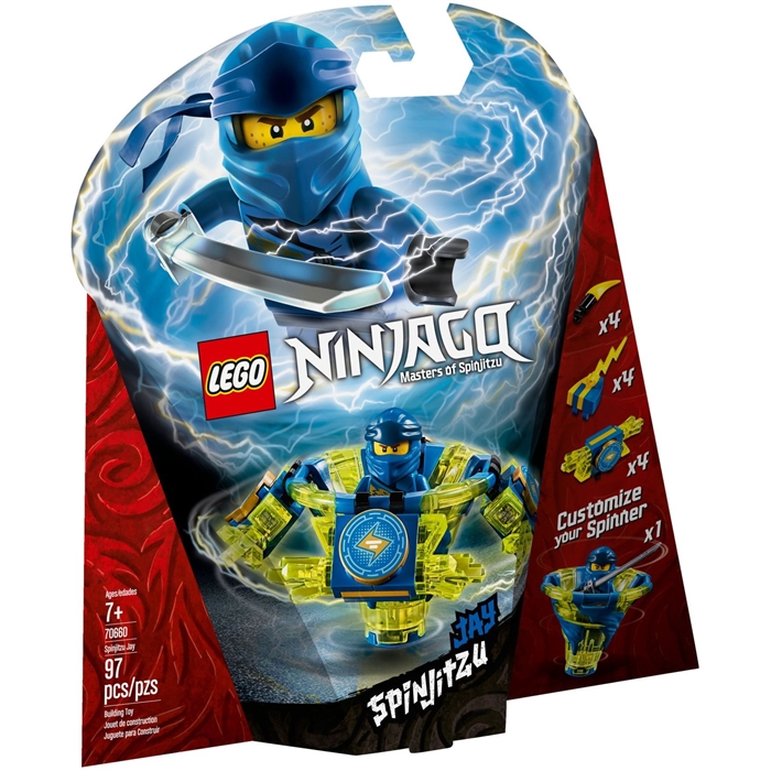 Lego 70660 Ninjago Spinjitzu Jay MP29212 | Mucit Panda