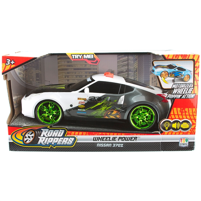 Road Rippers Wheelie Power Şahlanan Işıklı ve Sesli Araba Nissan
