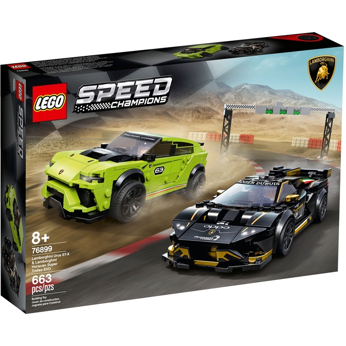 Lego 76899 Speed Champions Lamborghini Urus ST-X ve Lamborghini