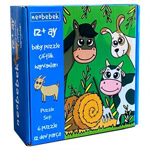 Neobebek Baby Puzzle - Çiftlik Hayvanları