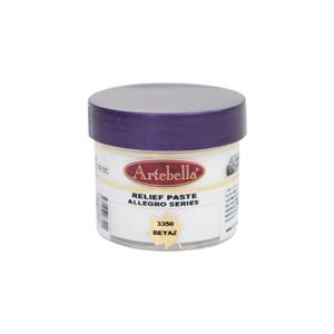 Artebella Allegro Rölyef Pasta Beyaz 50ml