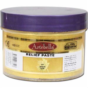 Artebella Rölyef Pasta Metalik Altın 160ml