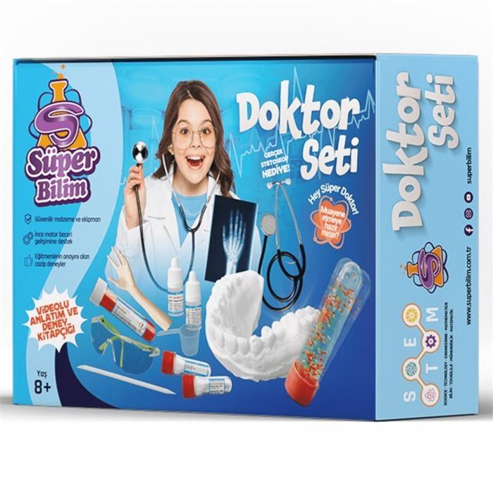 Süper Bilim Doktor Seti MP50369 | Mucit Panda